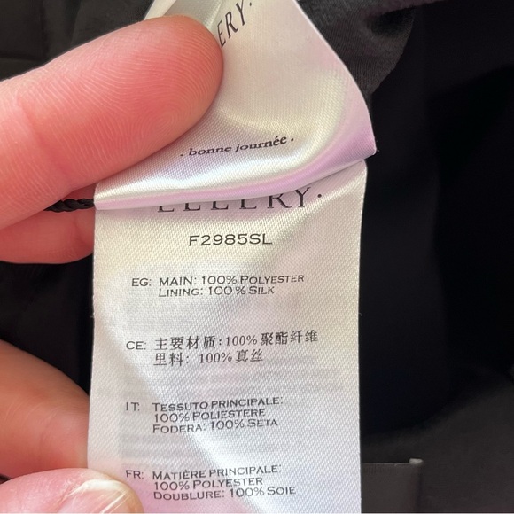 ELLERY STRAPLESS METALLIC TOP SIZE 2 MODERN CHIC EVENT PARTY ELEGANT COCKTAIL - Picture 7 of 10